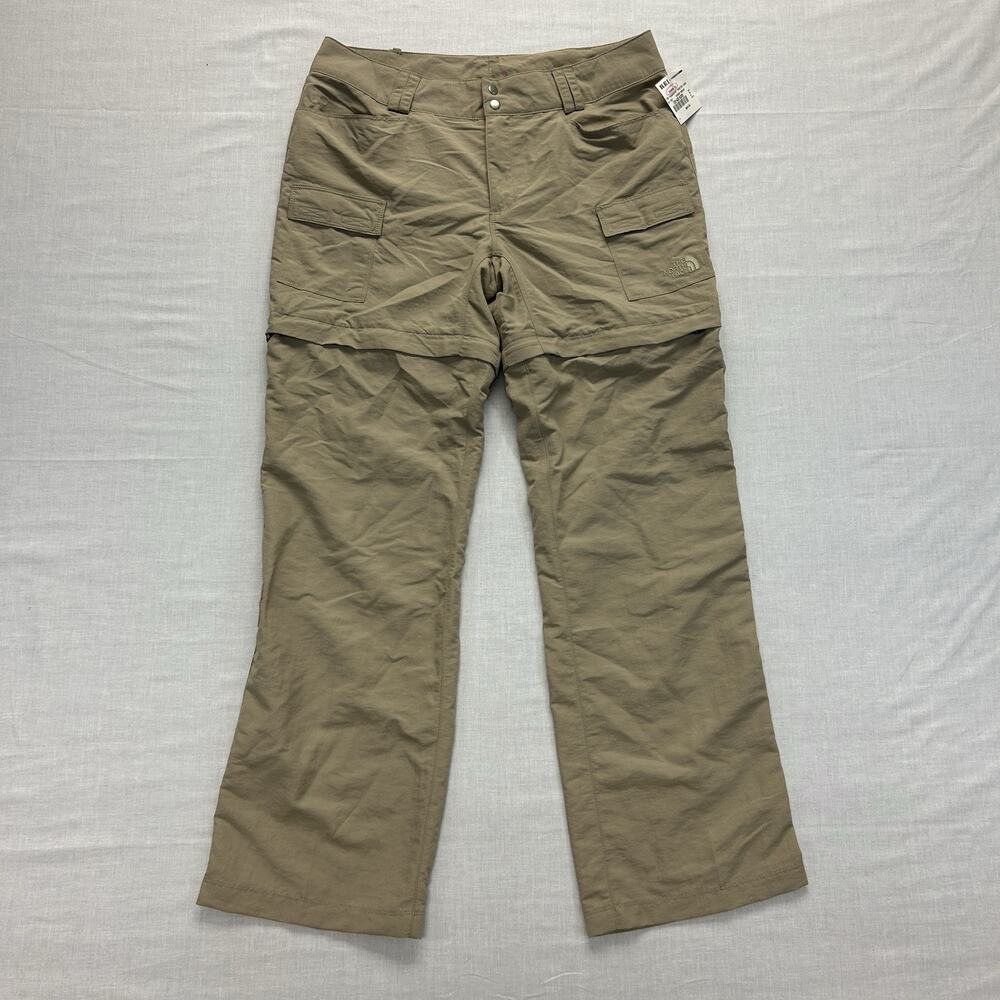 The North Face NEW Paramount Porter Convertible Pants Womens 10 Hiking Cargo NWT